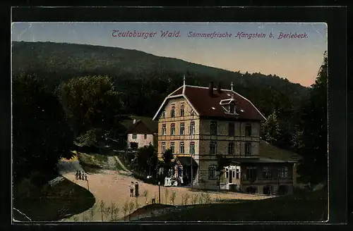 AK Berlebeck, Gasthaus Sommerfrische Hangstein