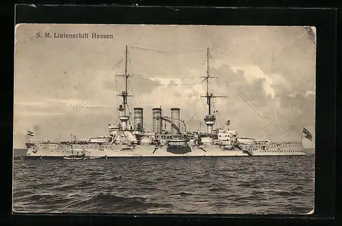 AK S. M. Linienschiff Hessen