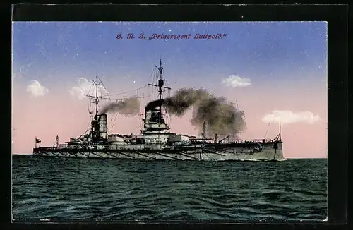 AK Kriegsschiff S.M.S. Prinzregent Luitpold