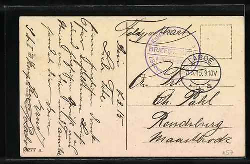 AK Kriegsschiff S.M.S. Schlesien vor einer Küste