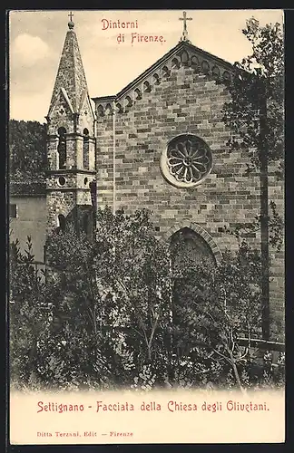 AK Settignano, Facciata della Chiesa degli Olivetani