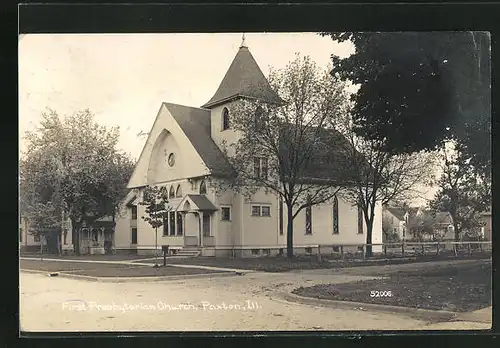 AK Paxton, IL, First Presbyterian Church