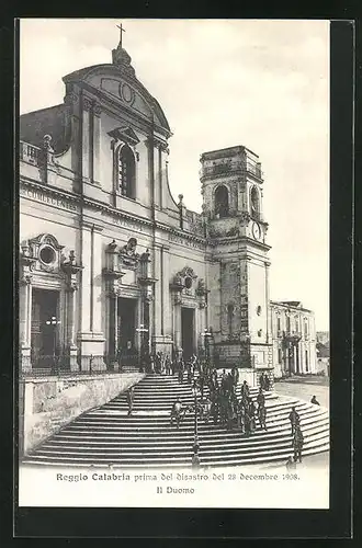 AK Reggio Calabria, Prima del disastro 1908, Il Duomo