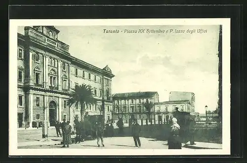 AK Taranto, Piazza XX Settembre e Palazzo degli Uffiei