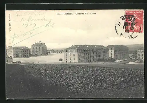 AK Saint-Mihiel, Casernes d`Infanterie