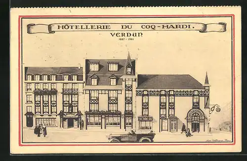 AK Verdun, Hotel du Coq-Hardi