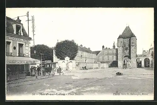 AK Moret-sur-Loing, Place Samois