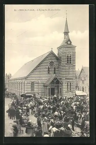 AK Berck-Plage, l'Église