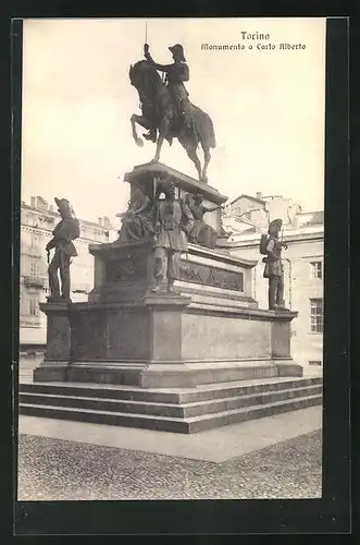 AK Torino, Monumento a Carlo Alberto