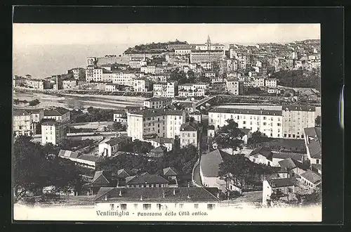 AK Ventimiglia, Panorama della Citta antica