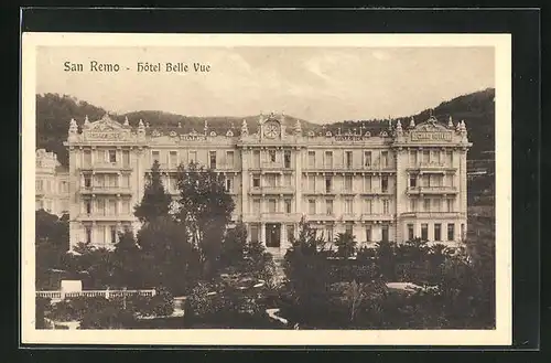 AK San Remo, Hôtel Belle Vue