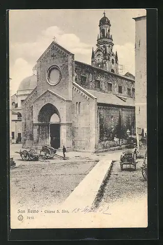 AK San Remo, Chiesa S. Siro