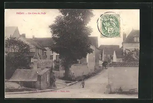 AK Préhy, Un Coin du Pays, Strassenpartie