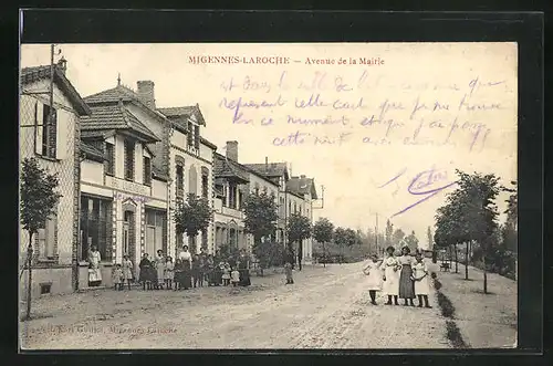 AK Migennes-Laroche, Avenue de la Mairie