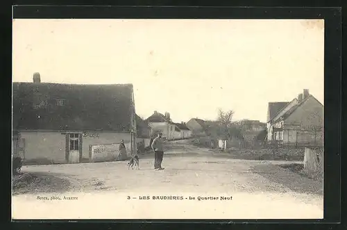 AK Les Baudières, Le Quartier Neuf