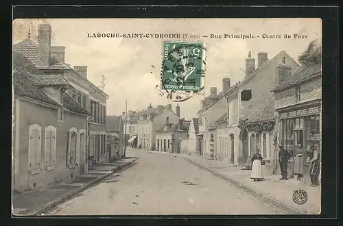 AK Laroche-Saint-Cydroine, Rue Principale, Centre du Pays