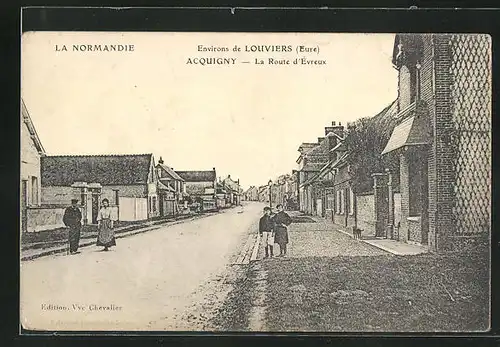 AK Acquigny, La Route d`Évreux