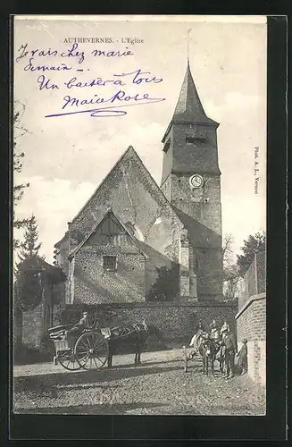 AK Authevernes, L`Église