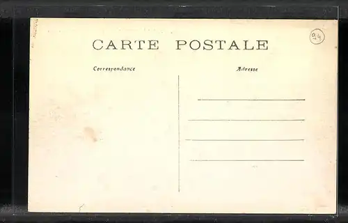 AK St-Maur-Créteil, Inondations 1910, La Villa Schaken & un sauveteur, Hochwasser