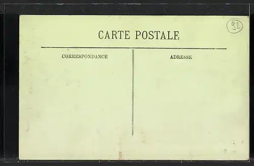 AK Colombes, La Crue de la Seine, Janvier 1910, Les quatre Routes, Hochwasser