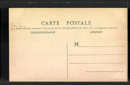 AK Chalon-sur-Saone, Inondations de 1910, Maison aux Granges Forestiers, Hochwasser