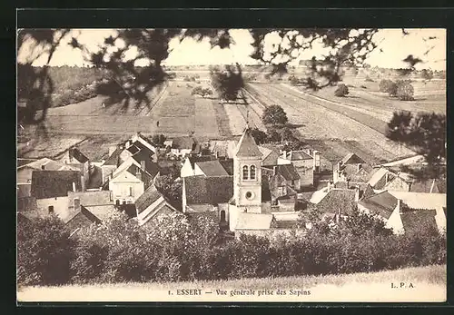 AK Essert, Vue générale prise des Sapins