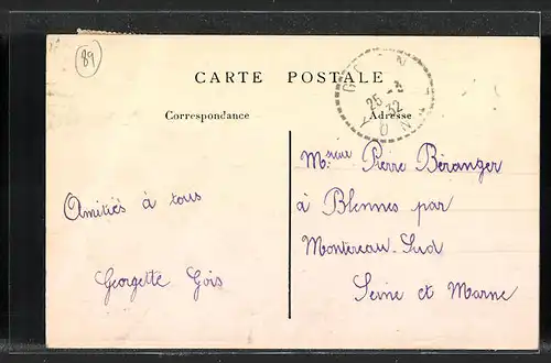 AK Collemiers, La Mairie et les Écoles