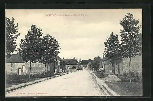 AK Foissy, Route de Sens à Troyes