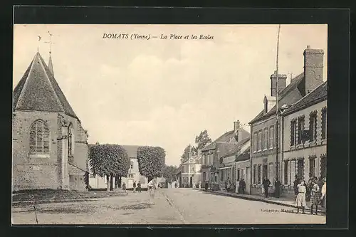 AK Domats, La Place et les Ecoles, Strassenpartie