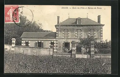 AK Diges, École des Filles et Bureau de Postes