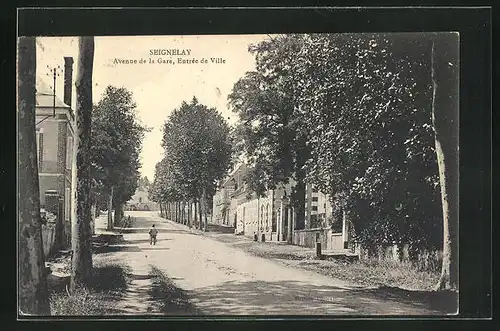 AK Seignelay, Avenue de la Gare, Entrée de Ville