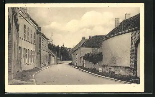 AK Champlay, la Rue Principale