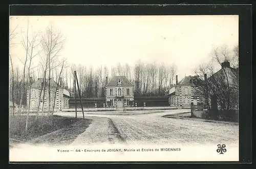 AK Migennes, Mairie et Ecole