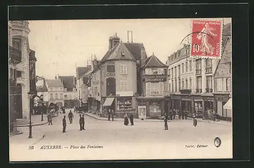 AK Auxerre, Place des Fontaines