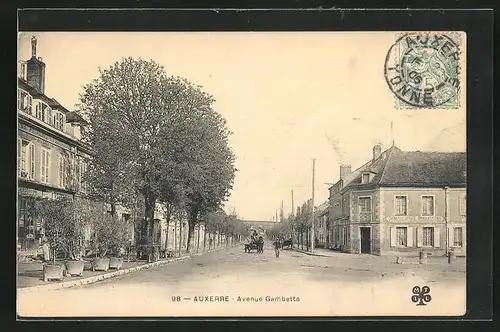AK Auxerre, Avenue Gambetta