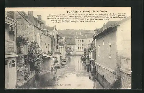 AK Tonnerre, Rue de Venise