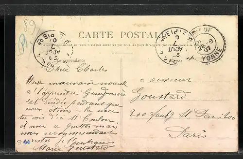 AK Vinneuf, La Villa des Violettes