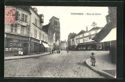 AK Tonnerre, Place du Centre