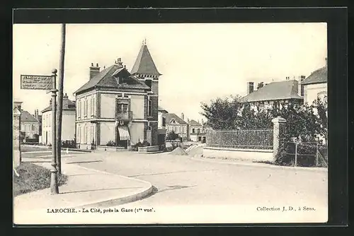 AK Laroche, La Cité près de la Gare