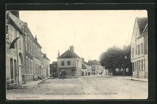 AK Cheroy, Rue et Place du Marché au Beurre et aux Volailles