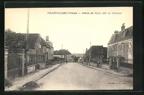 AK Villevallier, Entree du Pays, cote de Villecien