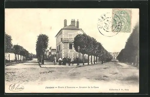 AK Joigny, Route d`Auxerre, Avenue de la Gare