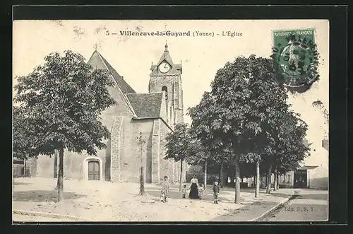 AK Villeneuve-la-Guyard, L`Eglise