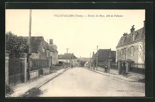 AK Villevallier, Entree du Pays, cote de Villecien