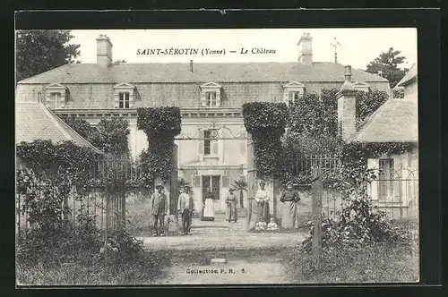 AK Saint-Serotin, Le Chateau, Exterieure