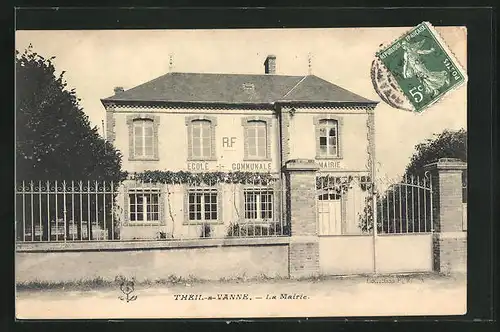 AK Theil-sur-Vanne, La Mairie