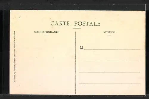 AK Laroche, vue prise pendant les inondations de l'Yonne 1910