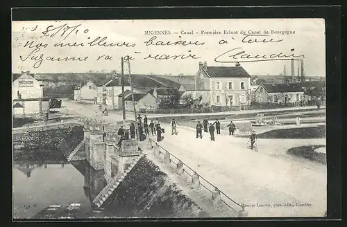 AK Migennes, Premiére Ecluse du Canal de Bourgogne