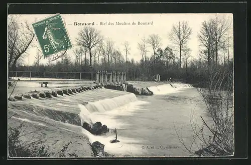 AK Bonnard, Bief des Moulins de Bonnard
