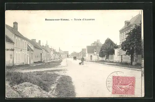 AK Bassou-sur-Yonne, Route d`Auxerre